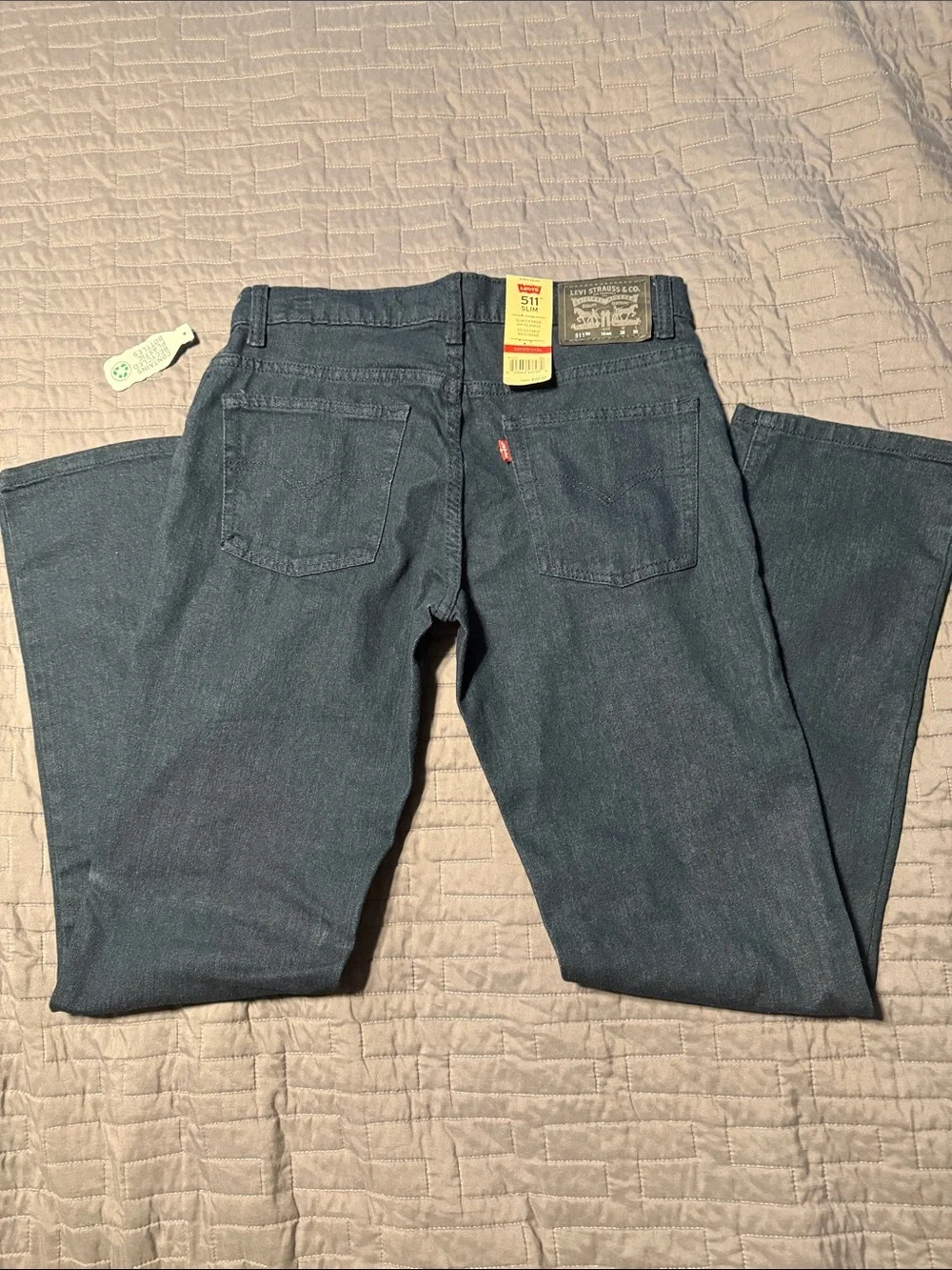 Levi's Kids Navy Blue 511 Slim Jeans with Tag